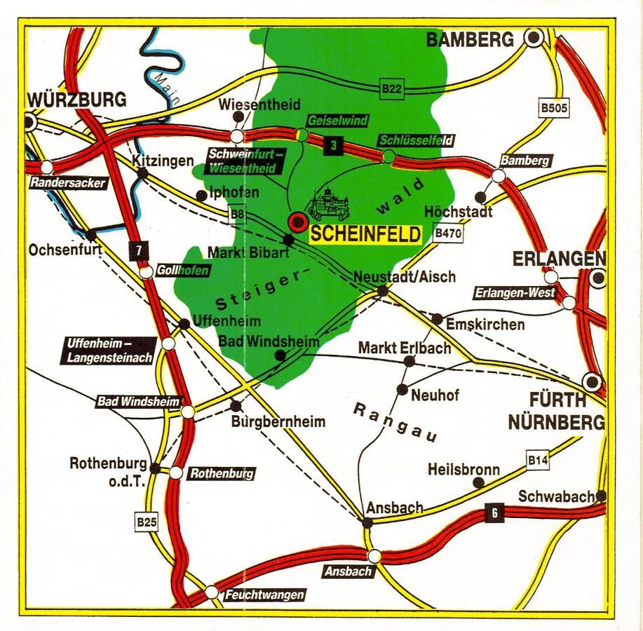 Hotel-Gasthof Krone-Lax Scheinfeld Екстериор снимка